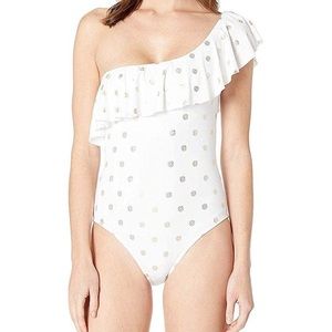 Lilly Pulitzer Tropez one-shoulder one piece swimsuit